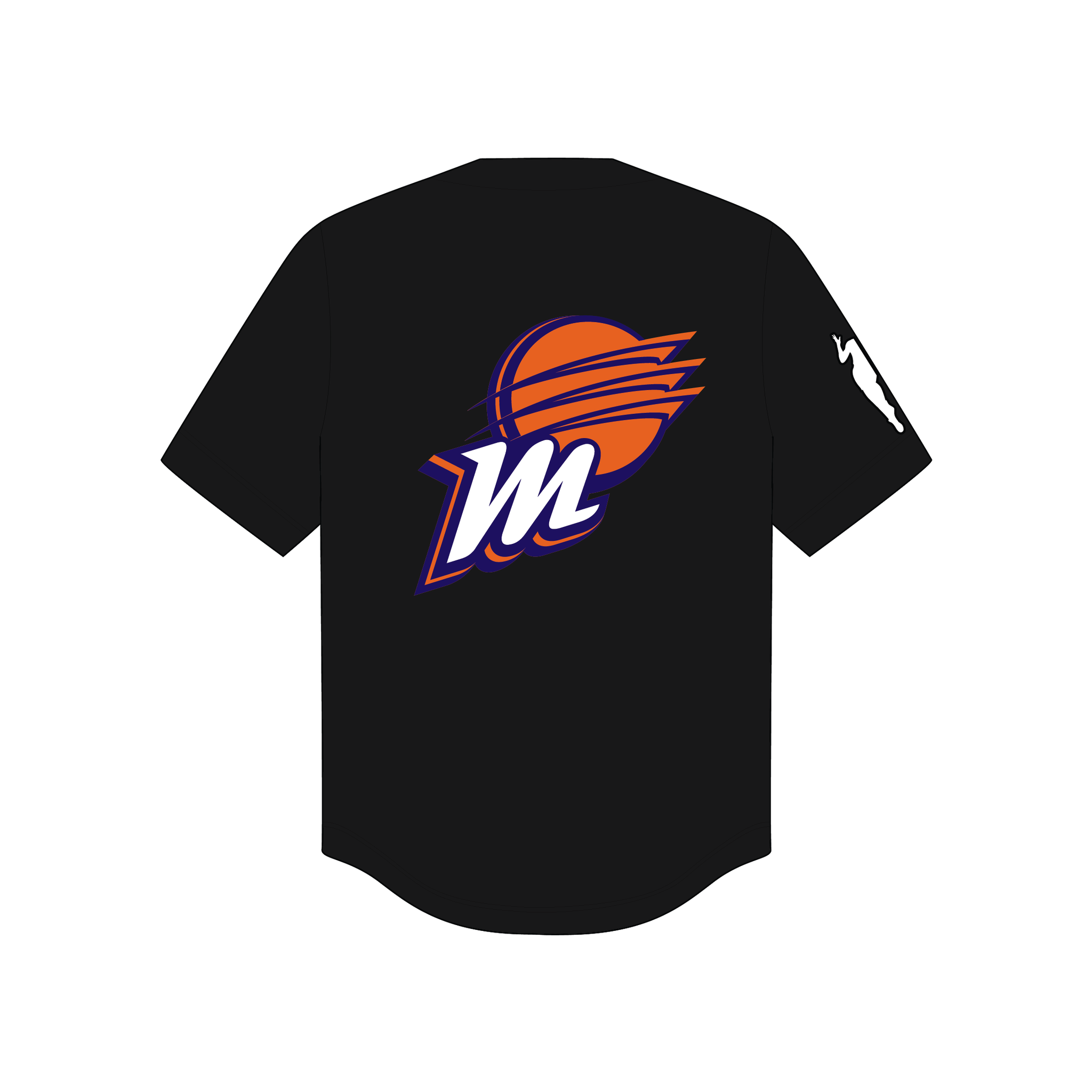 Playa Society Phoenix Mercury Baseball Jersey