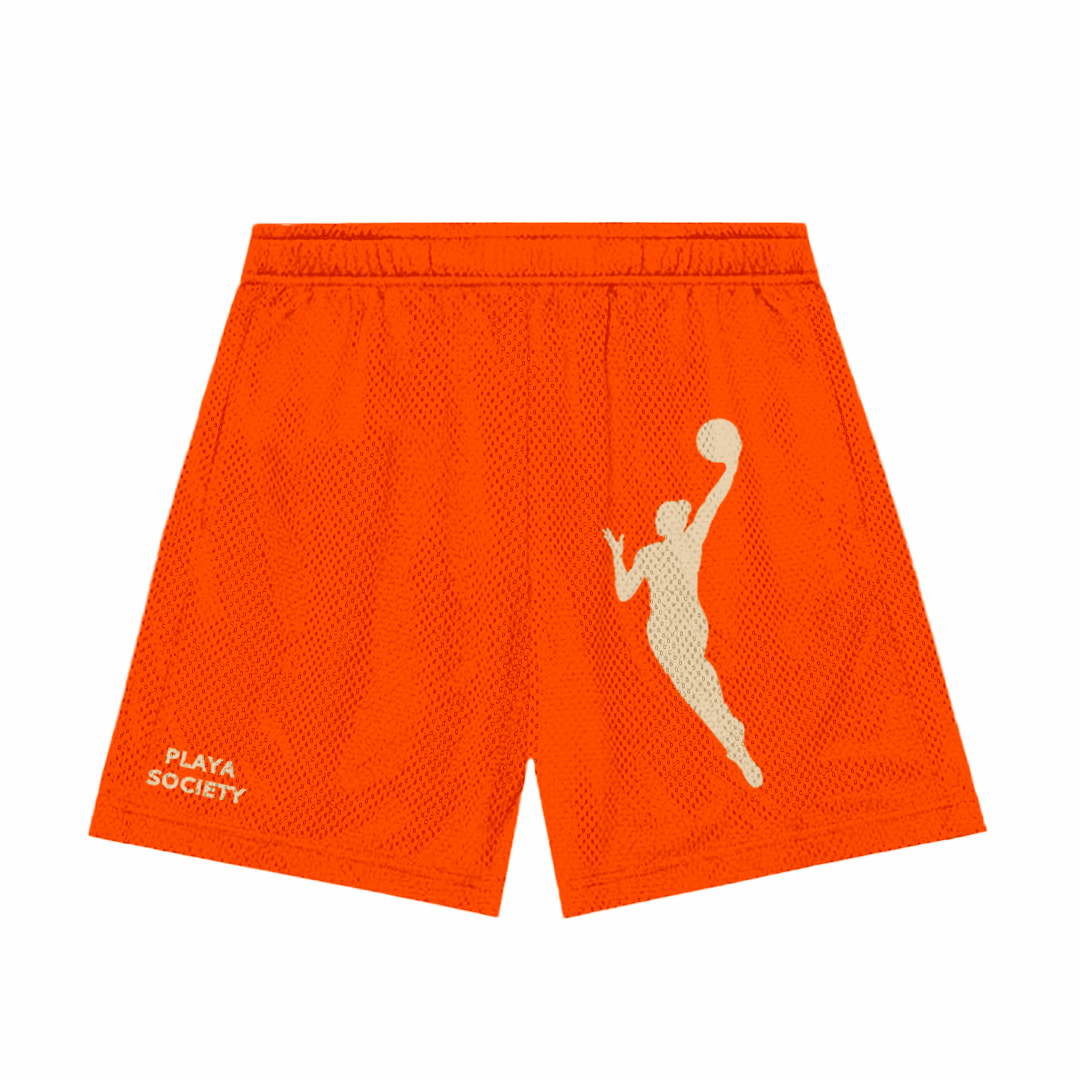 Playa Society WNBA Logo Shorts
