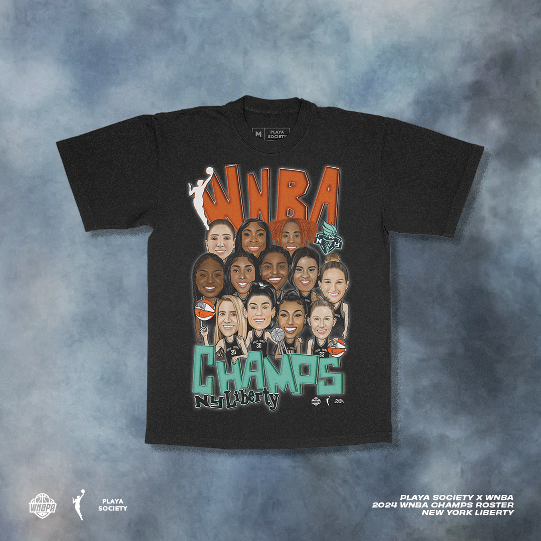 2024 WNBA Champs Roster T-shirt