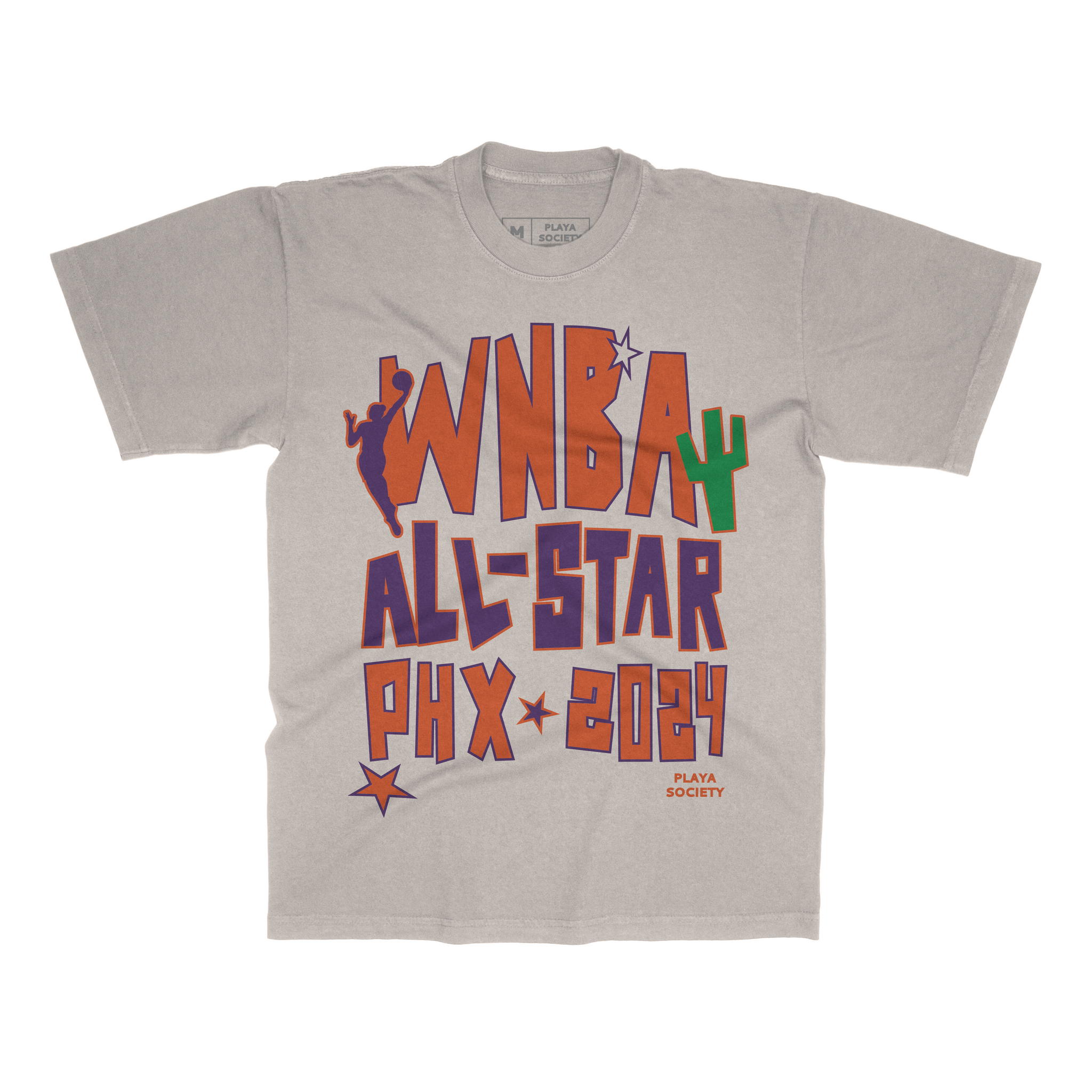 Playa Society 2024 WNBA All-Star T-shirt