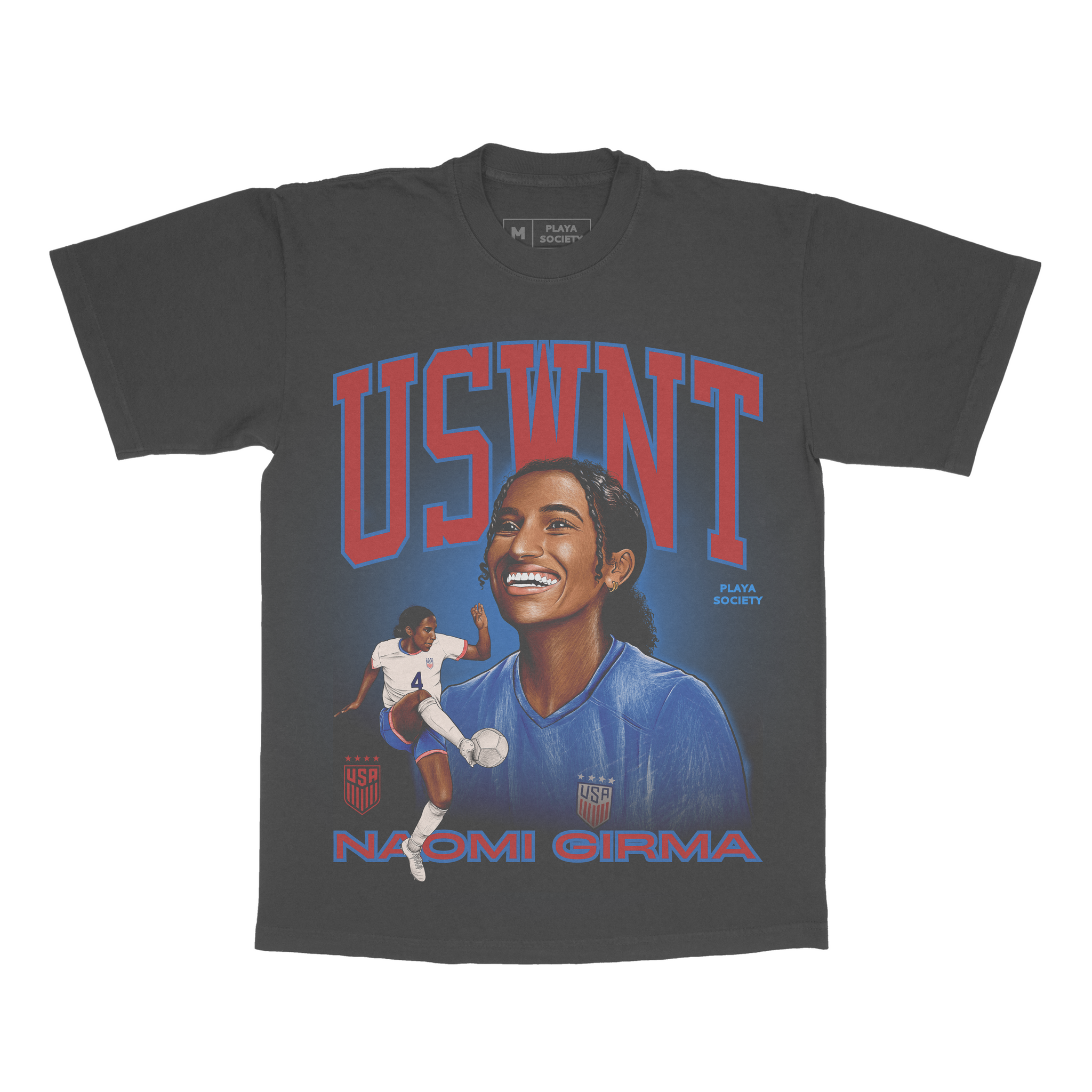 Playa Society USWNT Naomi Girma T-shirt