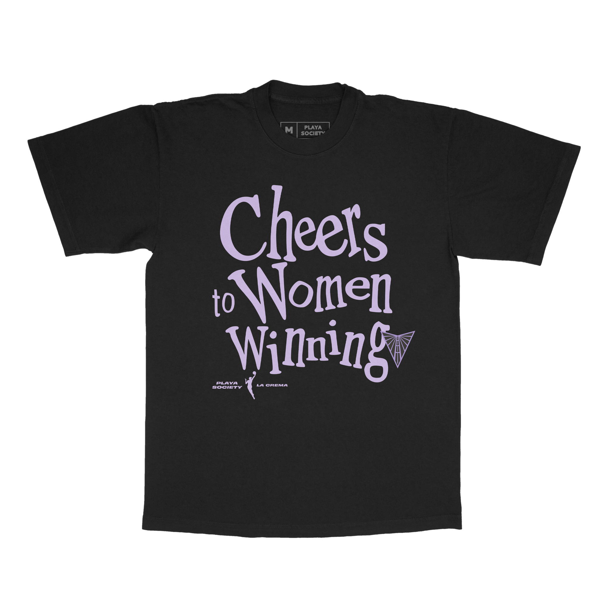 Playa Society x La Crema Golden State Valkyries "Cheers to Women Winning" T-Shirt