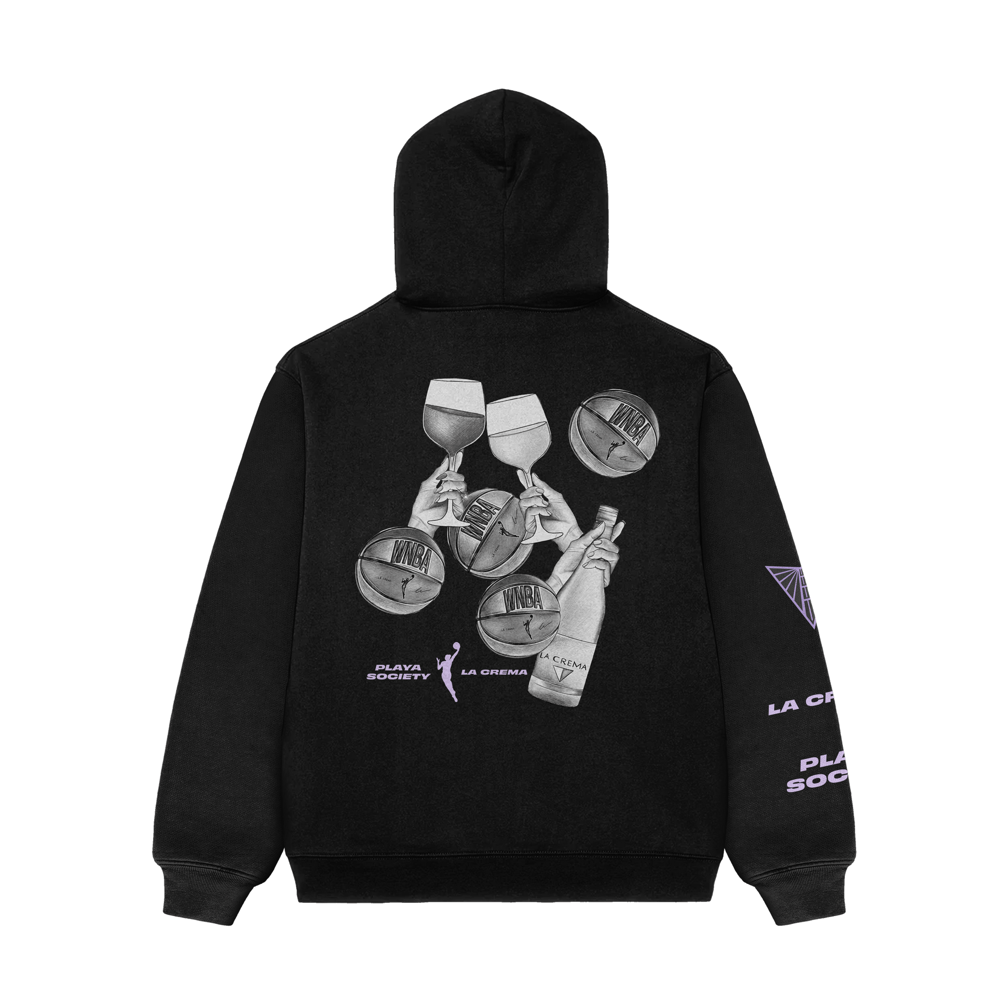 Playa Society x La Crema Golden State Valkyries "Cheers to Women Winning" Hoodie