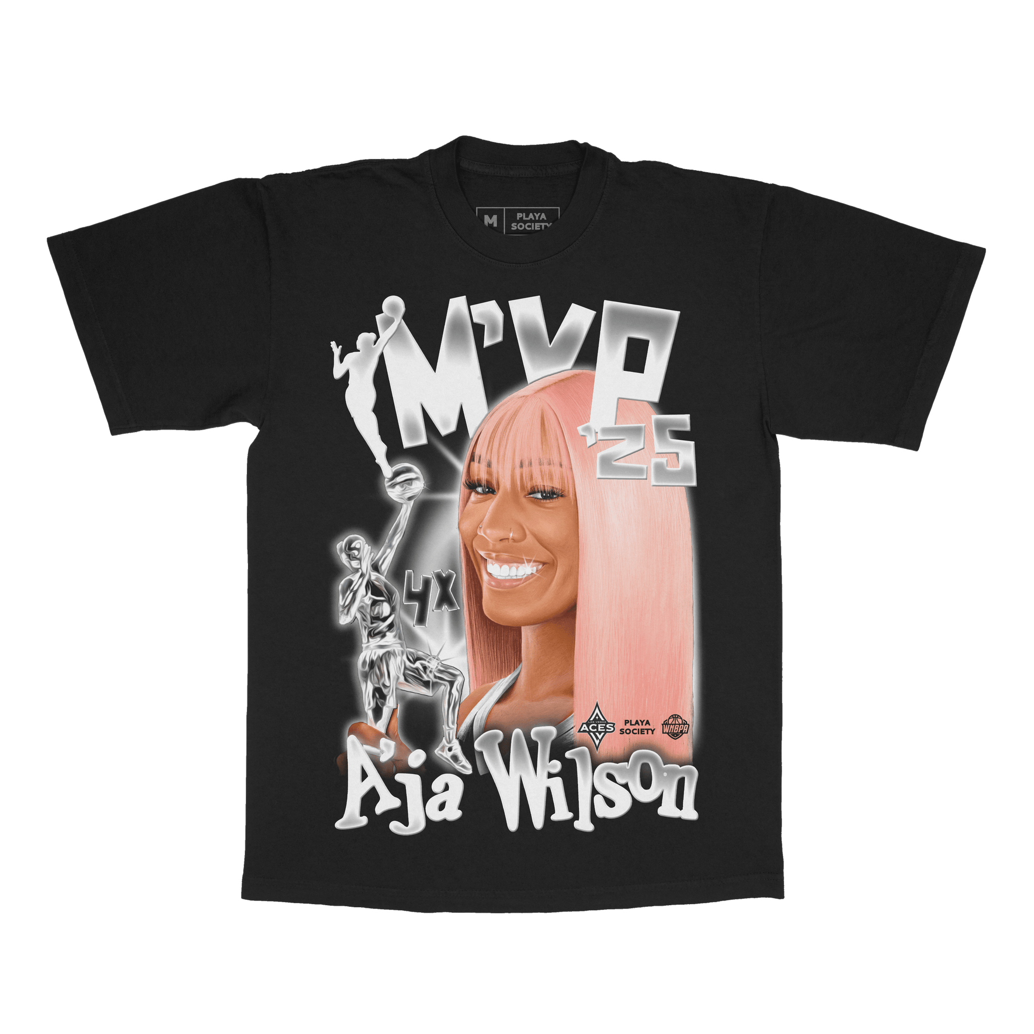 Playa Society 2025 WNBA MVP A'ja T-Shirt