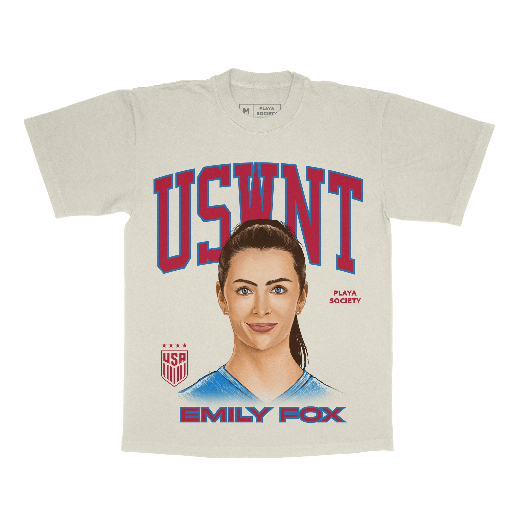 Playa Society USWNT Emily Fox T-Shirt
