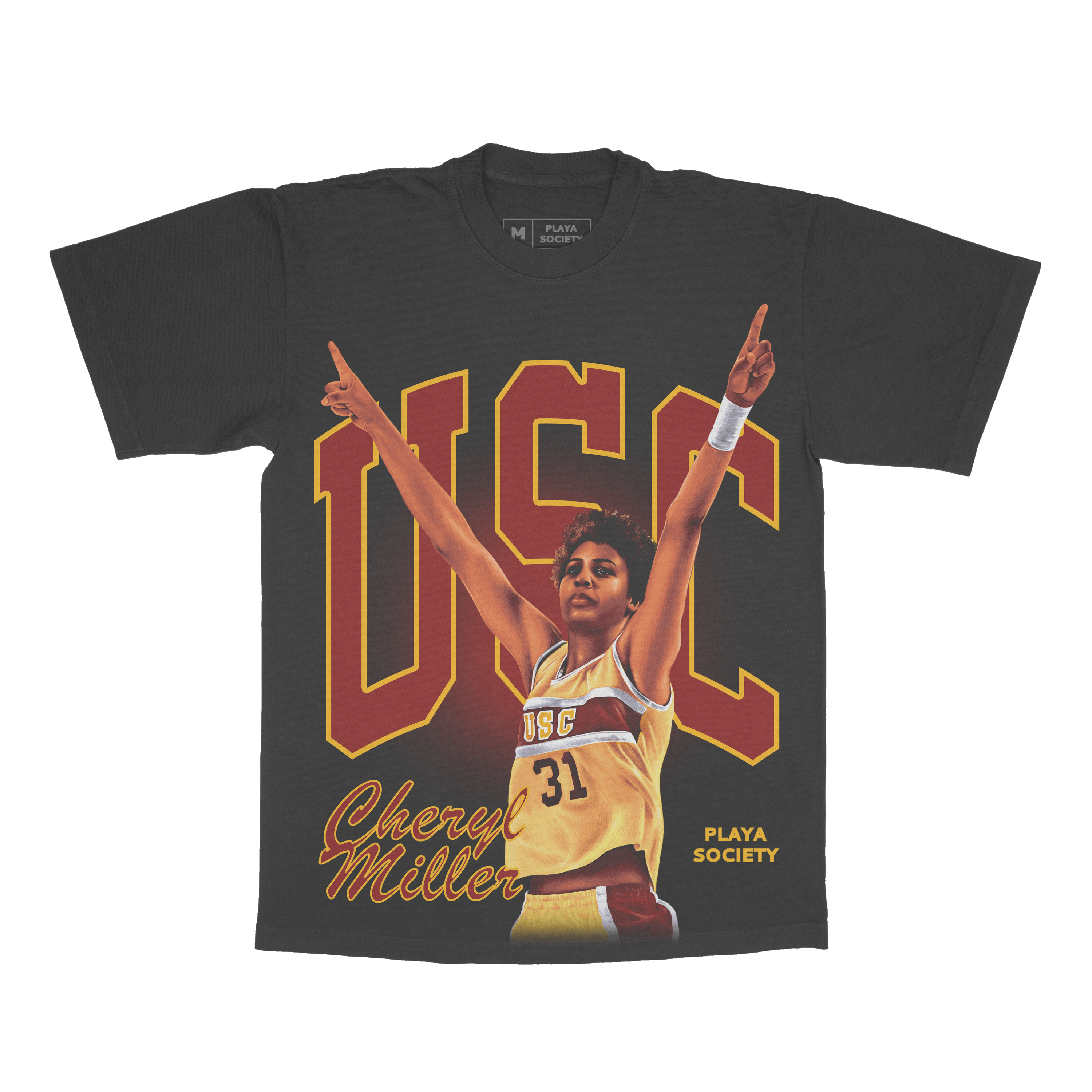 Playa Society X USC 2026 Cheryl Miller T-Shirt