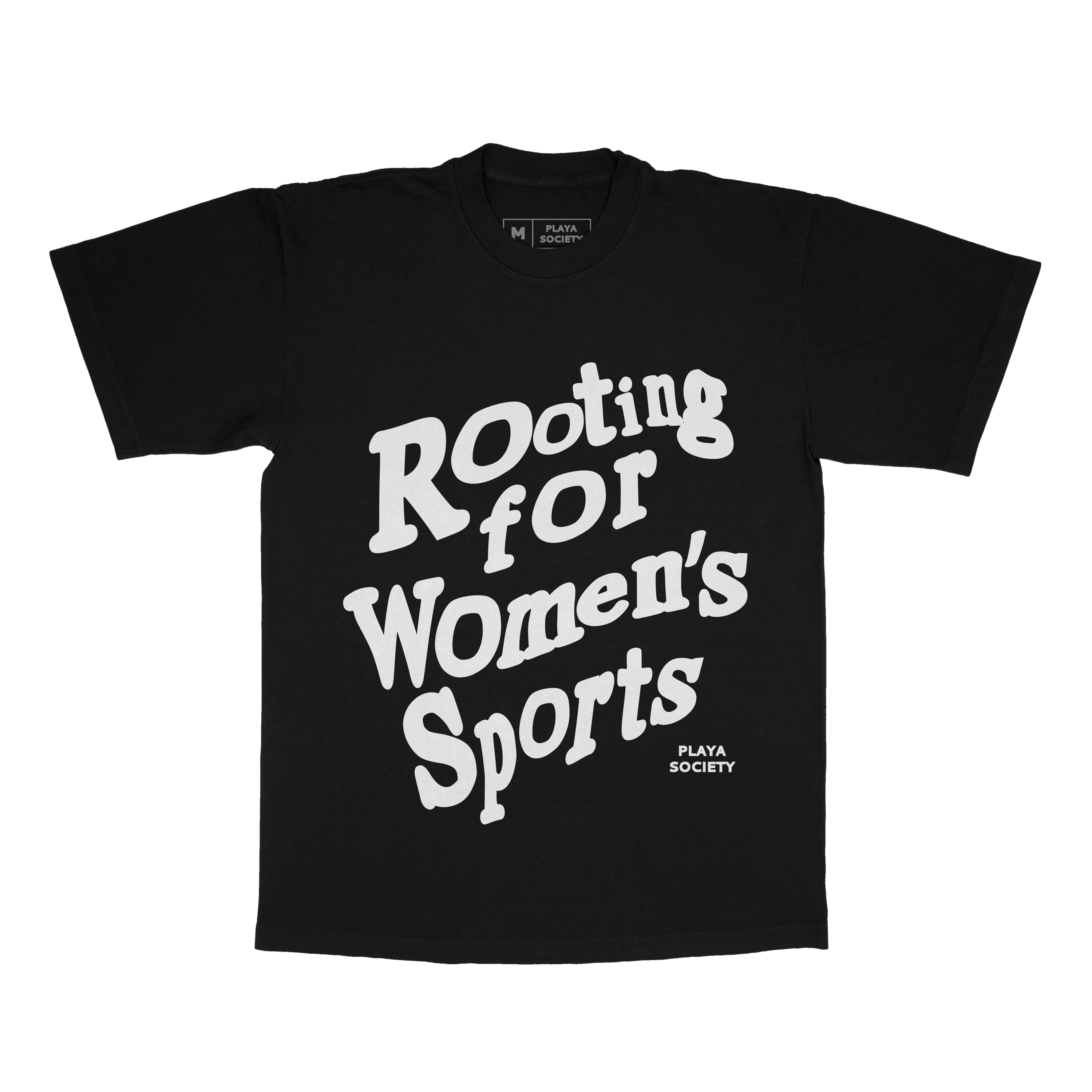 Playa Society Rooting for Women's Sports T-shirt