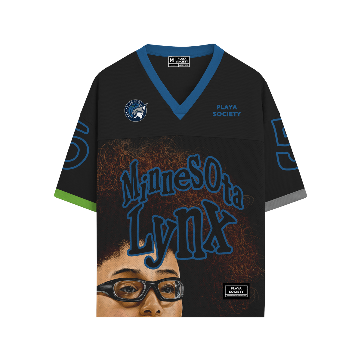 Playa Society WNBA 2026 Rookie of the Year Football Jersey