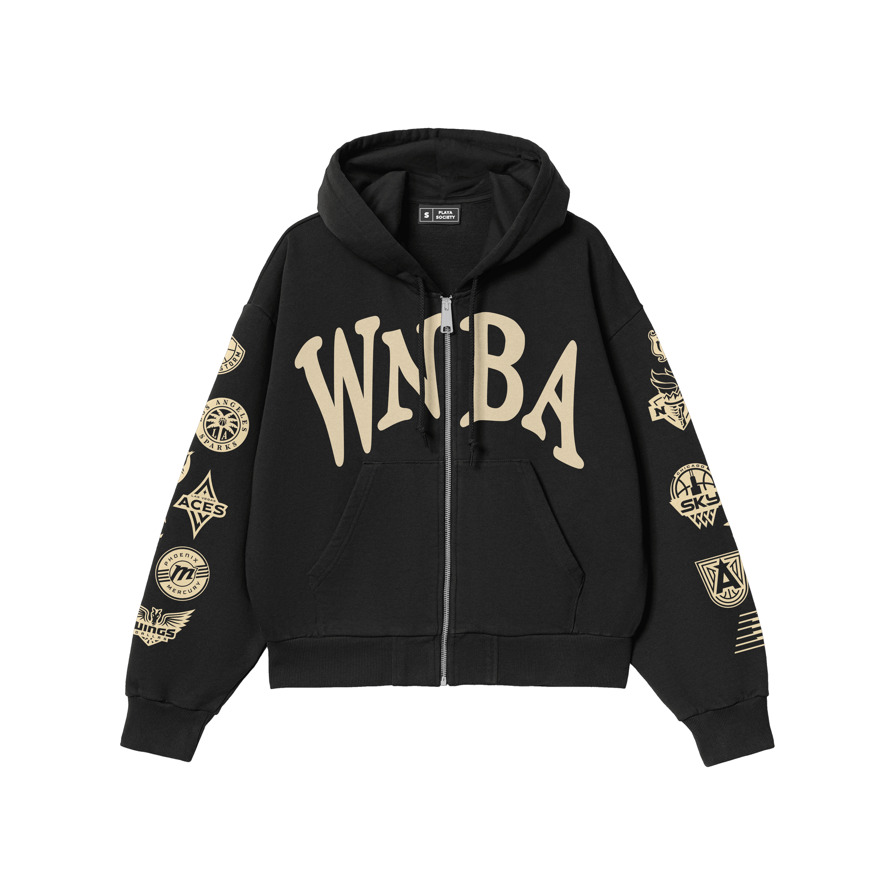 Playa Society WNBA All-League Zip-up Hoodie