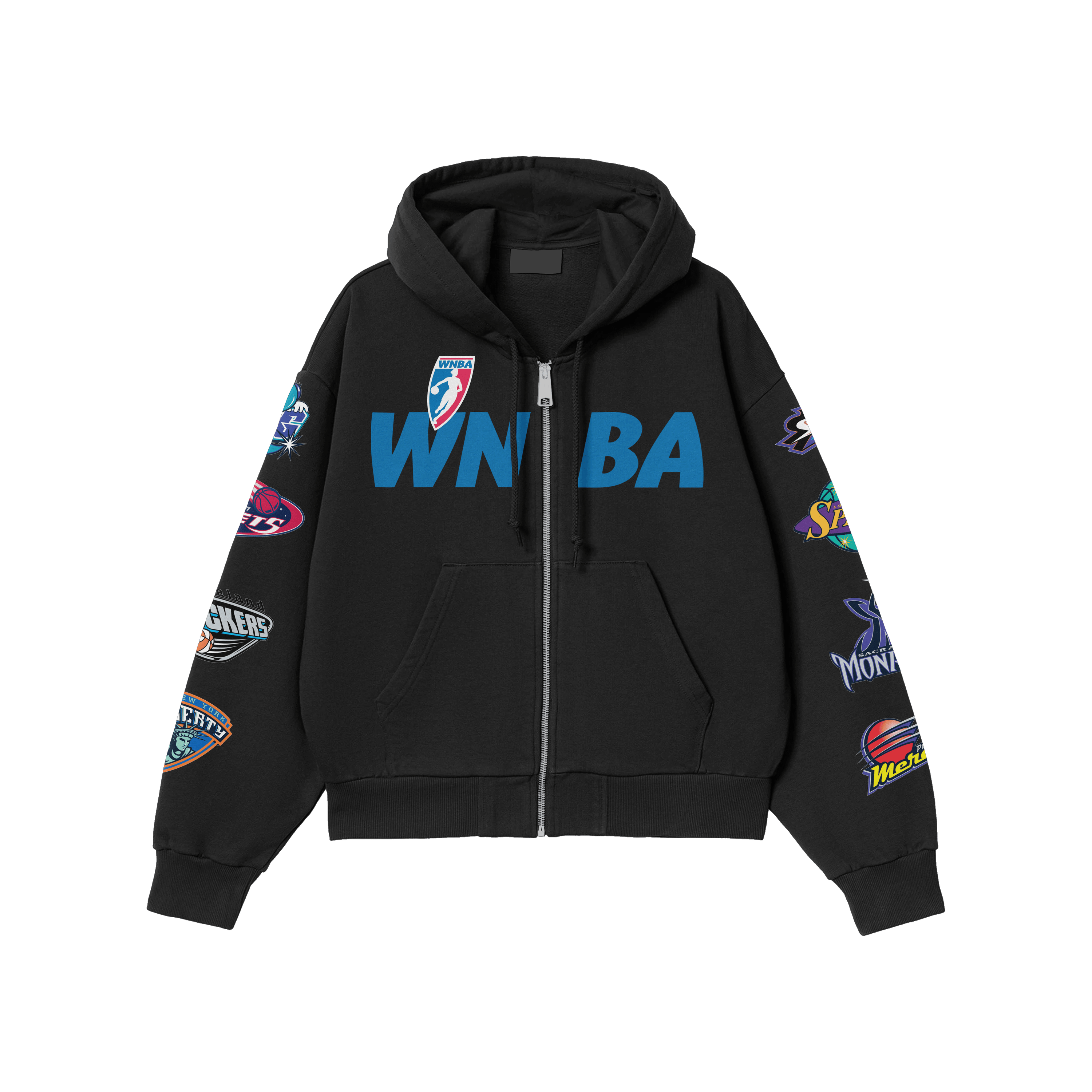 Playa Society WNBA Vintage Zip-up Hoodie