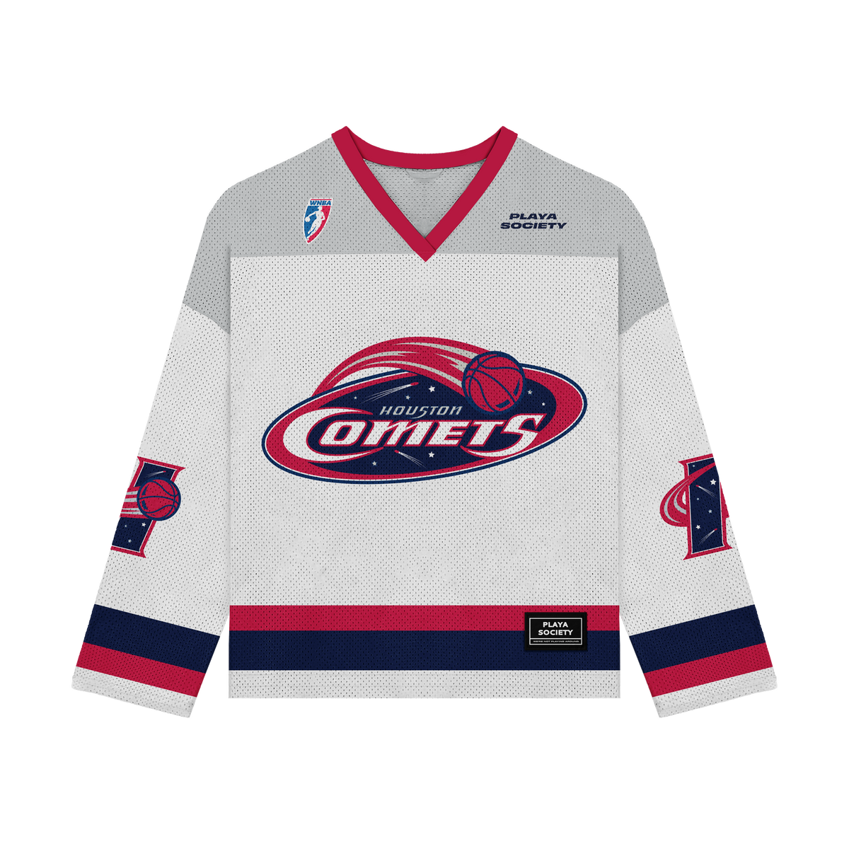 Playa Society Houston Comets Vintage Hockey Jersey