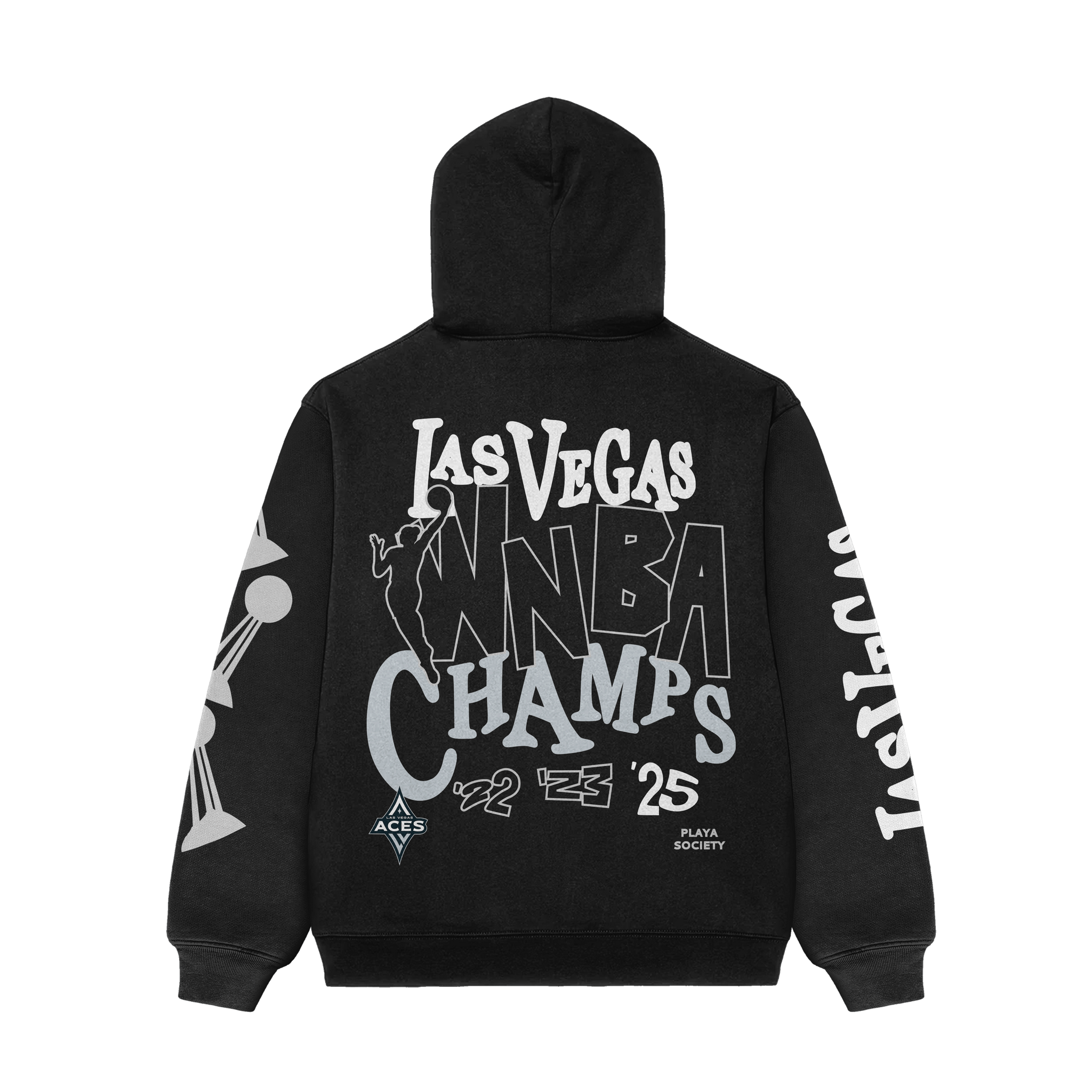 Playa Society 2025 WNBA Champs Aces Hoodie