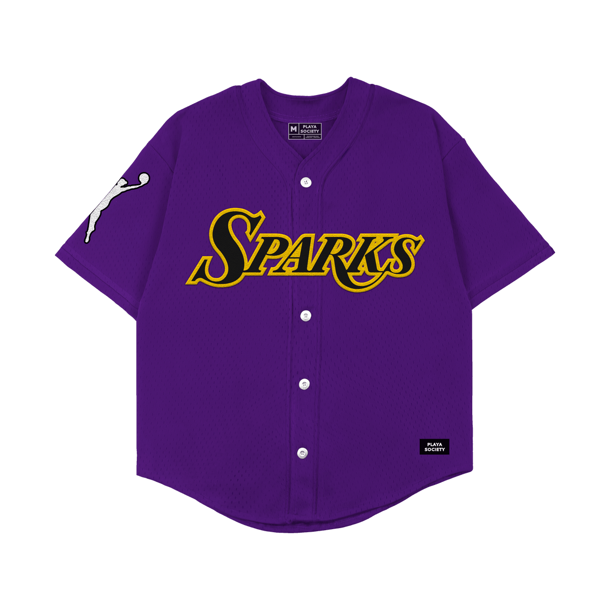 Playa Society 2026 LA Sparks Baseball Jersey