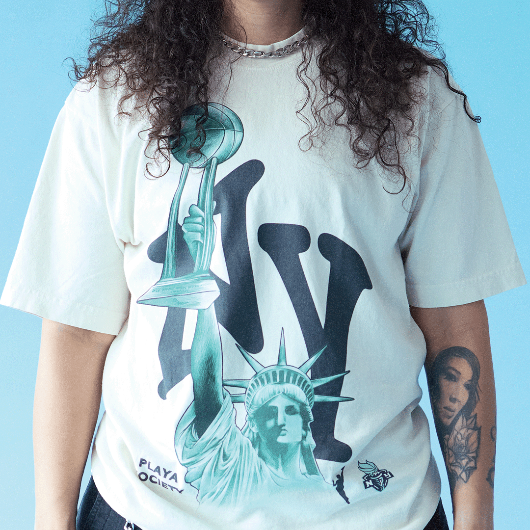 Playa Society New York "Statue of Liberty" Championship T-Shirt
